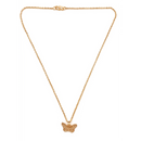 Urthn Cute Butterfly Design Chain Pendant For Women/ Girls (Pack of 12)