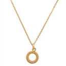 Urthn Gold Plated World Map Chain Pendant for Women & Girls (Pack of 12)