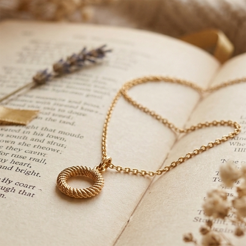 Urthn Gold Plated World Map Chain Pendant for Women & Girls (Pack of 12)