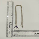 Urthn Cute Rainbow Charm Pendant Necklace for Women Trendy Daily Wear Accessory(Pack of 12)