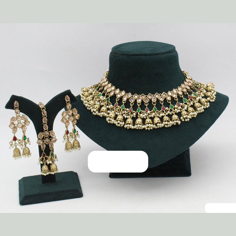 JCM Gold Plated Necklace Set