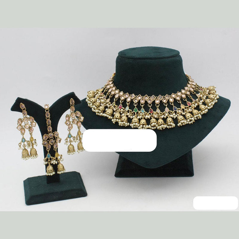 JCM Gold Plated Necklace Set