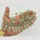 Lucentarts Jewellery  Kundan & Beads Necklace Set