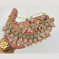 Lucentarts Jewellery  Kundan & Beads Necklace Set