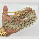 Lucentarts Jewellery  Kundan & Beads Necklace Set