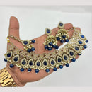 Lucentarts Jewellery  Kundan & Beads Necklace Set