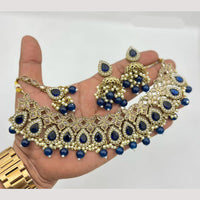 Lucentarts Jewellery  Kundan & Beads Necklace Set