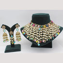 Lucentarts Jewellery  Kundan & Beads Necklace Set