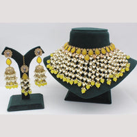 Lucentarts Jewellery  Kundan & Beads Necklace Set