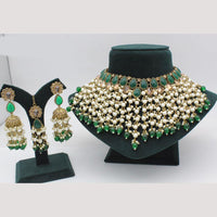 Lucentarts Jewellery  Kundan & Beads Necklace Set