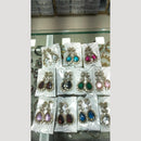 JCM Jewellery Shimmering Crystal Dangler Earrings