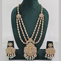 JCM  Luxurious Gold Plated Crystal And Austrian Stone Temple Necklace Set
