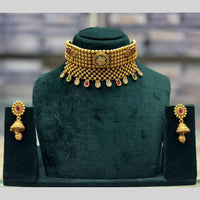 JCM Jewellery Royal Kundan Rajasthani Choker Necklace Set