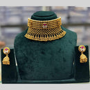 JCM Jewellery Kundan Stone Heritage Choker Necklace Set