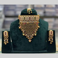 JCM Mughal Mirage Kundan Choker Necklace Set