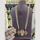 JCM Jewellery Premium Quality Long Necklace Set with Pearls & Pota Stones