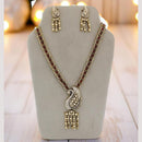JCM Jewellery Designer Kundan Stone Necklace Set Premium Quality Festive Wear Jewellery