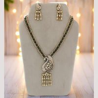 JCM Jewellery Designer Kundan Stone Necklace Set Premium Quality Festive Wear Jewellery