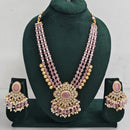 JCM Jewellery Wedding Wear Kundan and Beads Necklace Set Jewellery
