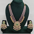 JCM Jewellery Wedding Wear Kundan and Beads Necklace Set Jewellery