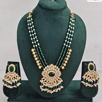 JCM Jewellery Wedding Wear Kundan and Beads Necklace Set Jewellery