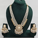 JCM Jewellery Wedding Wear Kundan and Beads Necklace Set Jewellery