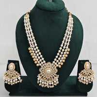 JCM Jewellery Wedding Wear Kundan and Beads Necklace Set Jewellery