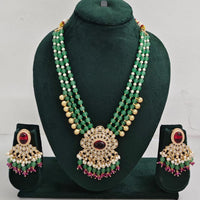 JCM Jewellery Wedding Wear Kundan and Beads Necklace Set Jewellery