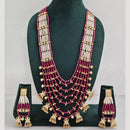 JCM Jewellery Exclusive Kundan and Beads Necklace Set Stylish Jewellery for Weddings