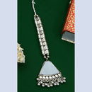 Mahavir Oxidised Plated Mangtikka