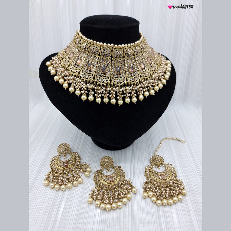 JCM Gold Plated Necklace Set