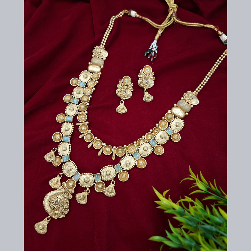 JCM Gold Plated Long Necklace Set