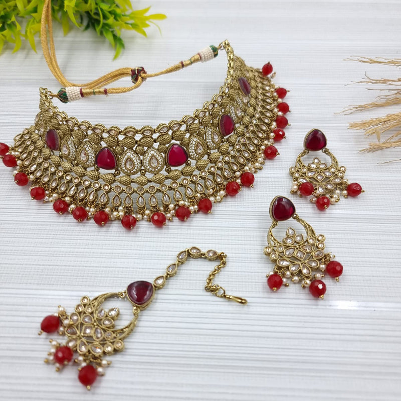 JCM Gold Plated Necklace Set