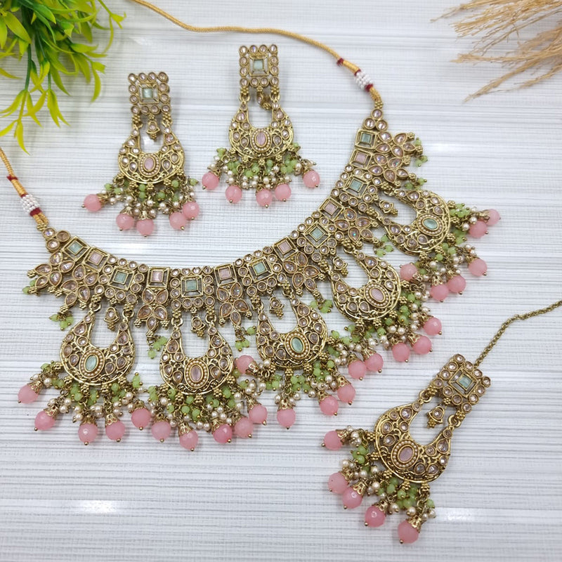 JCM Gold Plated Necklace Set