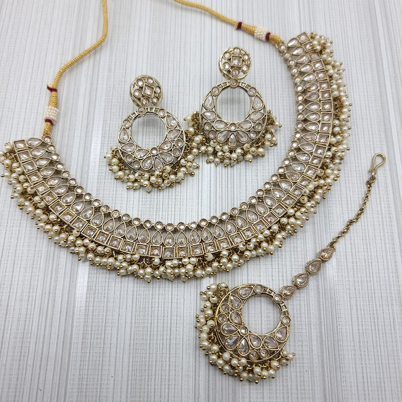 JCM Gold Plated Gold Plated Necklace Set