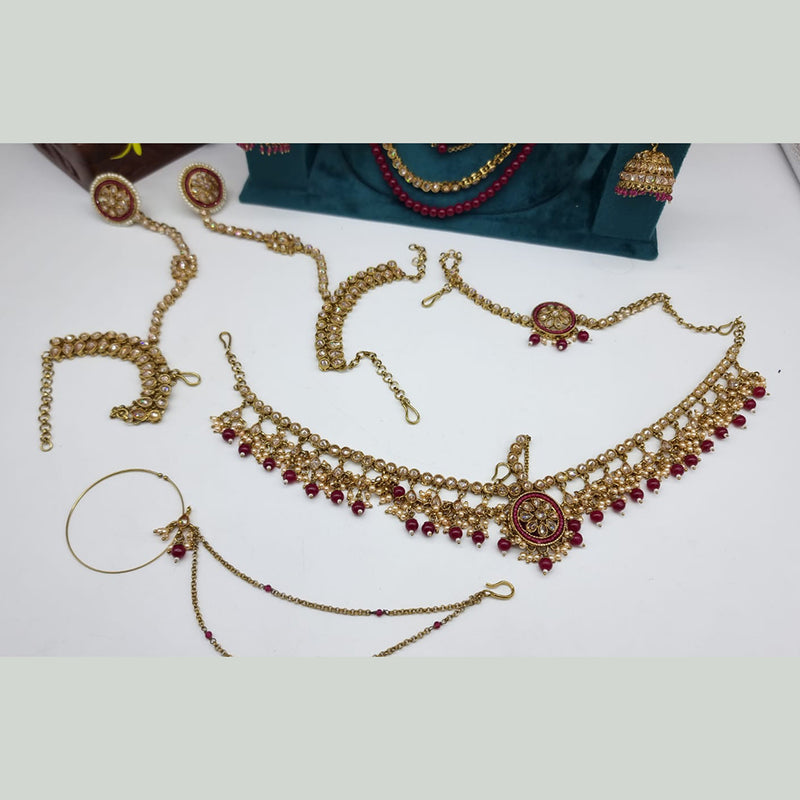 JCM Gold Plated Bridal Set