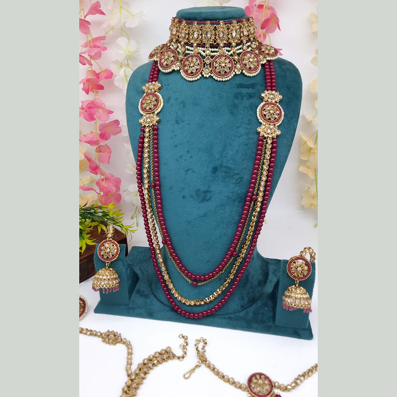 JCM Gold Plated Bridal Set