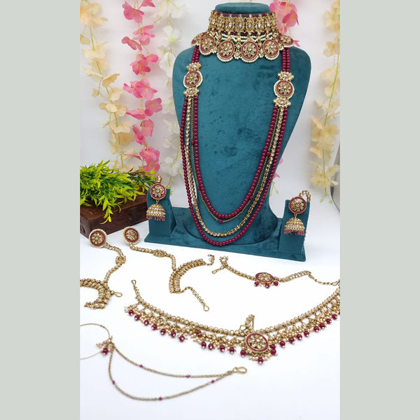 JCM Gold Plated Bridal Set