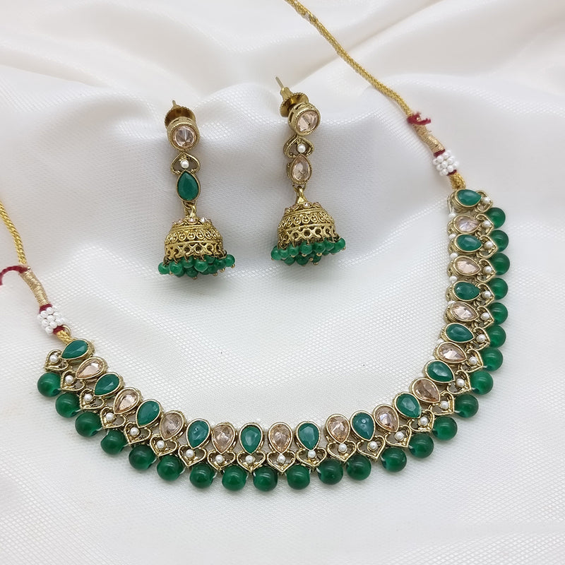 JCM Gold Plated Beads Necklace Set