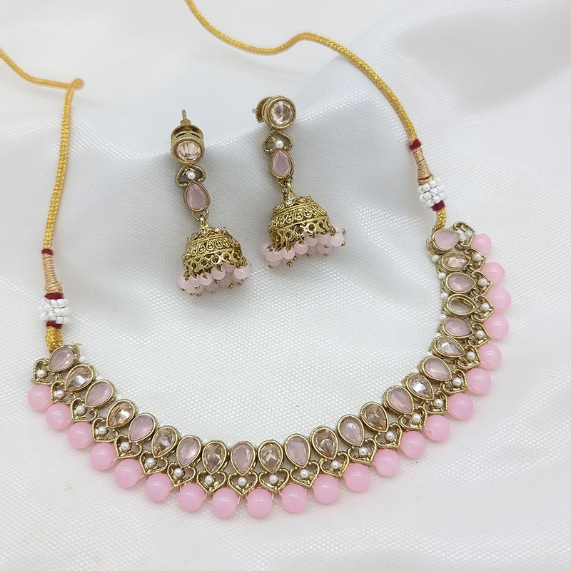 JCM Gold Plated Beads Necklace Set