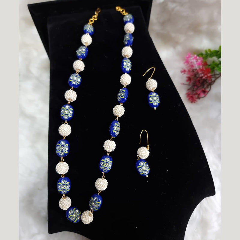 JCM Gold Plated Beads Necklace Set