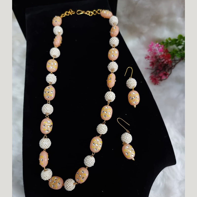 JCM Gold Plated Beads Necklace Set