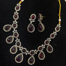 JCM Gold Plated Pota Stone Necklace Set