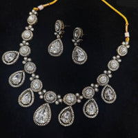 JCM Gold Plated Pota Stone Necklace Set