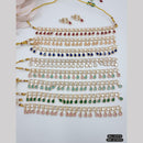 JCM Gold Plated Crystal Stone Necklace Set