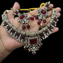 JCM Gold Plated Austrain Stone Necklace Set