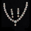 JCM American Diamond And Pearls Necklace Set