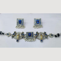 JCM 2 Tone Pota Stone Necklace Set