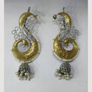 JCM 2 Tone Plated Jhumki Earrings