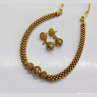 JCM Gold Plated Thushi Necklace Set